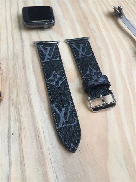 louis vuitton silicone apple watch band|lv apple watch band 44mm.